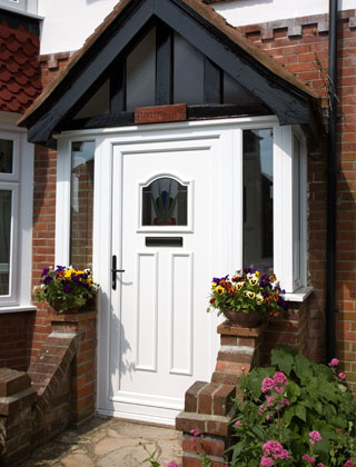 Doors – Golden Oak UPV-C Residential Door