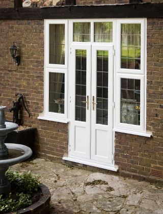 Doors – Stylish White PVC-U French Doors